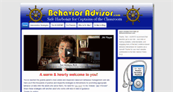 Desktop Screenshot of behavioradvisor.com